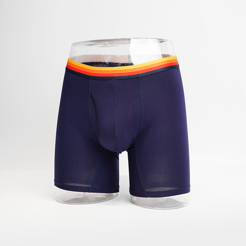Bambus-gefärbte Schweiß-Trottel-Herren-Boxer-Slips